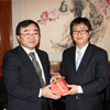 Yokohama National University Vice President visits Peking University